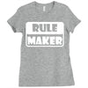 rule maker Ladies Fitted T-Shirt