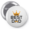 The Best Dad Pin-back button