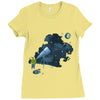 anyone out there Ladies Fitted T-Shirt