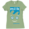 blur milk coffee and tv rock music band Ladies Fitted T-Shirt