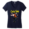 circle jerks Women's V-Neck T-Shirt