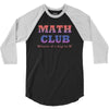 math club hippie hipster 3/4 Sleeve Shirt