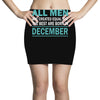 all men are created equal but the best are born in december Mini Skirts
