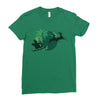 tropical santa Ladies Fitted T-Shirt