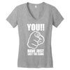 you have just lost the game  funny computer internet humour Women's V-Neck T-Shirt