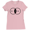 music elitism venn diagram musician indie snob rock geek shirt t shirt Ladies Fitted T-Shirt
