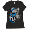 queers insane Ladies Fitted T-Shirt
