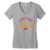 This Girl Loves Her Cat Women's V-Neck T-Shirt