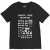 choose your weapon gamers V-Neck Tee
