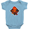 3d skull squad Baby Bodysuit