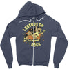 legends of rock Zipper Hoodie