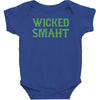 wicked smaht funny Baby Bodysuit