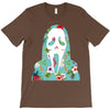 scream floral T-Shirt
