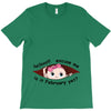 February Peeking Out Baby Girl T-Shirt