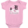 greetings from san fransokyo Baby Bodysuit