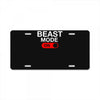 beast mode activated License Plate