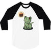 zombie cat 3/4 Sleeve Shirt