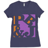 pb&amp;j vectorized Ladies Fitted T-Shirt