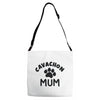 cavachon mum Adjustable Strap Totes