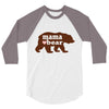 mama love bear 3/4 Sleeve Shirt