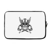 vikings head Laptop sleeve