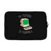 my memory is terrible Laptop sleeve
