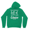in a world full of grinches be a cindy lou who Unisex Hoodie
