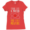 stay positive Ladies Fitted T-Shirt