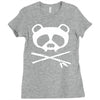 panda vampire skull Ladies Fitted T-Shirt