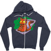 pizza cat Zipper Hoodie
