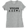 VEGAN Ladies Fitted T-Shirt