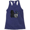 robotic trashcan Racerback Tank