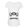 vintage quality without compromise 1997 aged to perfection Maternity Scoop Neck T-shirt