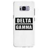 Delta Gamma Black Samsung Galaxy S8 Plus