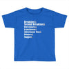 hobbit meals Toddler T-shirt