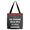 November Girls Tote Bags