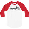 mom life svg 3/4 Sleeve Shirt