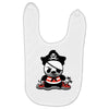 pirate panda Baby Bibs