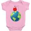 Snoopy Fishing Baby Bodysuit