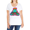 deep sea fang Ladies Curvy T-Shirt