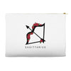 sagittarius rose Accessory Pouches