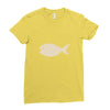 fish Ladies Fitted T-Shirt