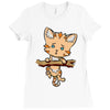 keep holding on Ladies Fitted T-Shirt