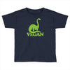 vegan dinosaur best trending Toddler T-shirt