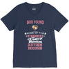 god found autism moms V-Neck Tee