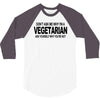 vegetarian ask yourself why not vegan food foodie tofu geek tee shirt 3/4 Sleeve Shirt