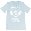 woman with a boxer T-Shirt