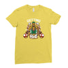 luigi's gym Ladies Fitted T-Shirt