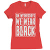 mean goths Ladies Fitted T-Shirt