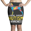 boxers support autism awareness Pencil Skirts